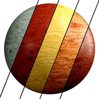 5 Colored Wood Materials PBR 4