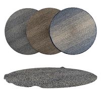 Round Rug Set 257