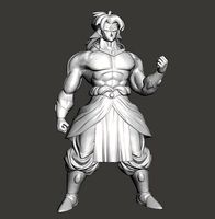 Broly normal Dragon Ball 3D Model | 3D