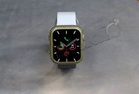 Apple iWatch series 5 44mm cover with diamonds | 3D