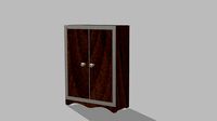 armadio wardrobe forniture for home | 3D