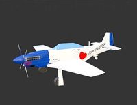 p51d mustang grandpa present