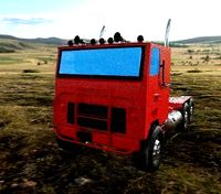 Flate nose truck