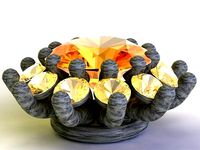 Fire Gem Deluxe Model 3D