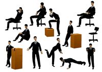 Asian Skinny Businessman