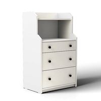 HAUGA - Chest of 3 drawers with shelf