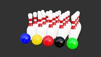 Bowling Balls And Pins