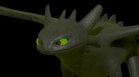 Toothless Model