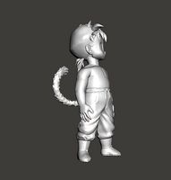 Son Gohan transformation Oozaru 3D Model | 3D