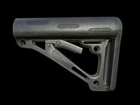 AR15 OMCB Collapsible Buttstock Low Poly Model