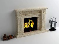 Classic fireplace