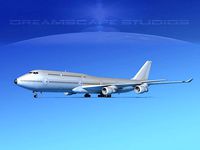 Boeing 747-8I Bare Metal