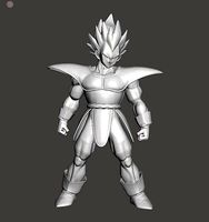 Vegeta Saiyan Armor 3D Model | 3D