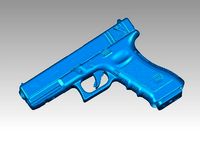 Real Glock 18C Replica 3D Scan