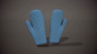 Blue Oven Glove