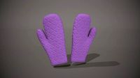 Purple Oven Glove