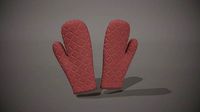Red Oven Glove