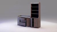IKEA Shelving and Credenza HAUGA