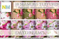 Daydreams Flowers 10 Seamless Fabric Texture