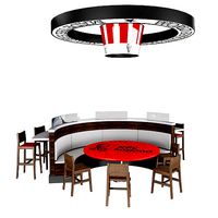 Fast Food Circle Table