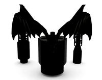 SAMAN DRAGON HOOKAH FULL KIT | 3D