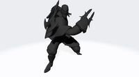 ZED STATUE LEAGUE OF LEGENDS GAME CHARACTER | 3D