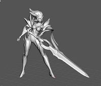 Dawnbringer Riven | 3D