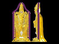 tirupati balaji god | 3D