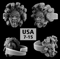 Ring Medusa Gorgon | 3D