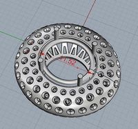 pendants zaffiro -CG44 | 3D