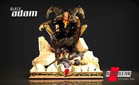 B3DSERK DC comics Black Adam Dwayne Johnson 3d Sculpture | 3D