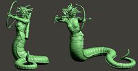 MEDUSA Harryhausen style toy soldier | 3D