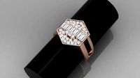 baguette baget ring