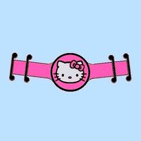 hello kity mask strap earsaver | 3D