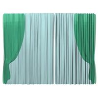 Curtains 3D Model