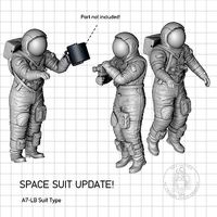 Apollo Astronauts Orbital EVA | 3D