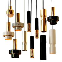 Set from four suspendeds chandeliers