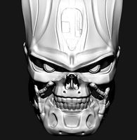 Predator Neca  Terminator Mask Works with the mandibles | 3D