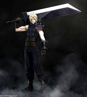 Cloud Strife from Final fantasy 7 remake | 3D