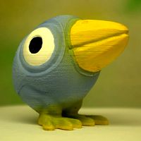 cute small bird | 3D