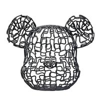 BearBrick Head Wires  | 3D