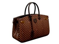 Louis Vuitton bag ALL SET Damier Ebene Canvas Leather