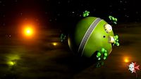 Dragon Ball King Kai Planet animation low poly baked texture