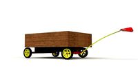 WOODEN TOY CAR