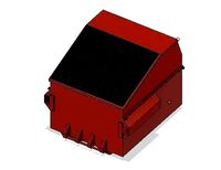 Model Railway Waste Recycling Refuge Bin Skip Dumpster | 3D