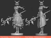 Yshtola Final Fantasy XIV - Version 1 and 2 | 3D