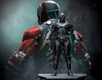 Grendel Knight Batman and Red Hood variant custom designs | 3D