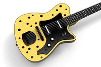 Custom Holes Electric Guitar