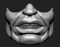 Hulk Mask STL File Halloween Cosplay cartoon 3D print model | 3D