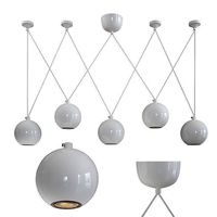 Pendant lamp LED Favorite Giallo 1599-5